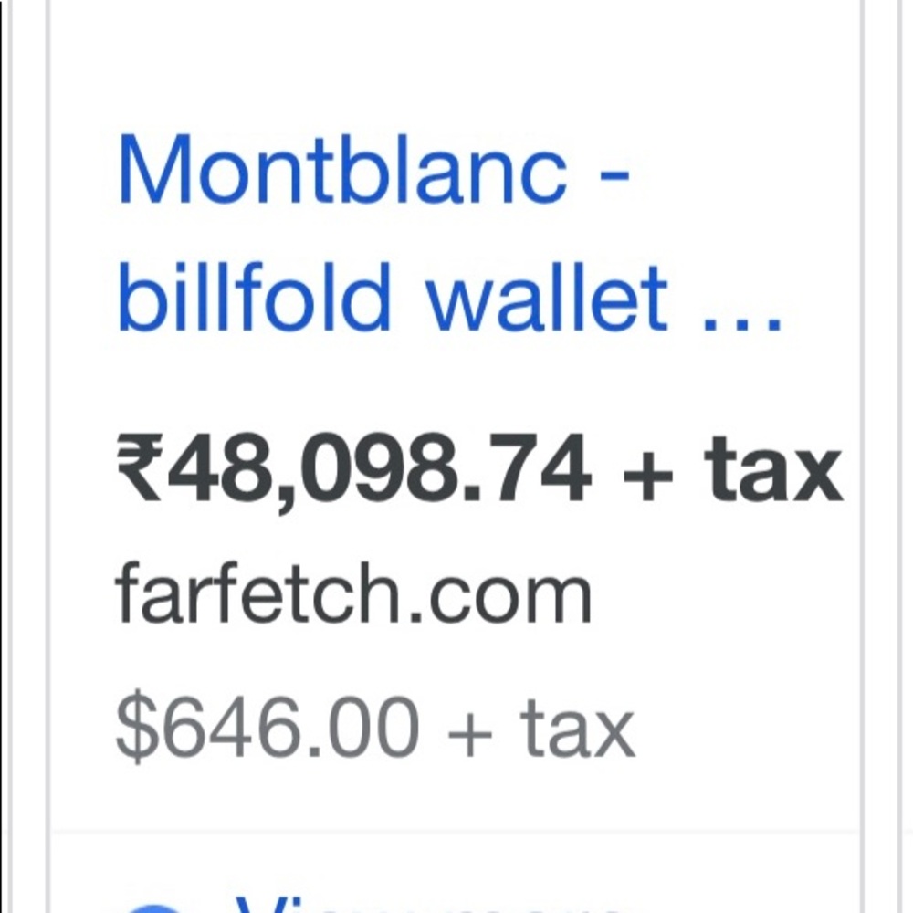 Mount blanc Man's wallet - Picture 5 of 7